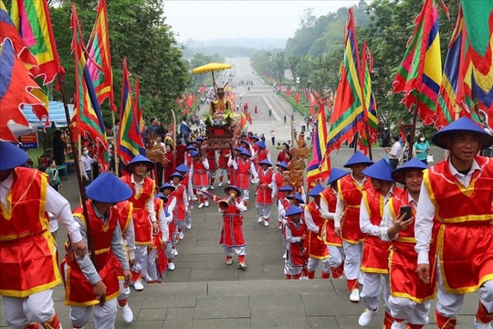 Công an Phú Thọ công bố thông tin phân luồng xe dịp giỗ Tổ Hùng Vương 2026