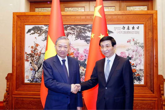 Tổng Bí thư, Chủ tịch nước Tô Lâm hội kiến Chủ tịch Chính hiệp toàn quốc Trung Quốc Vương Hộ Ninh