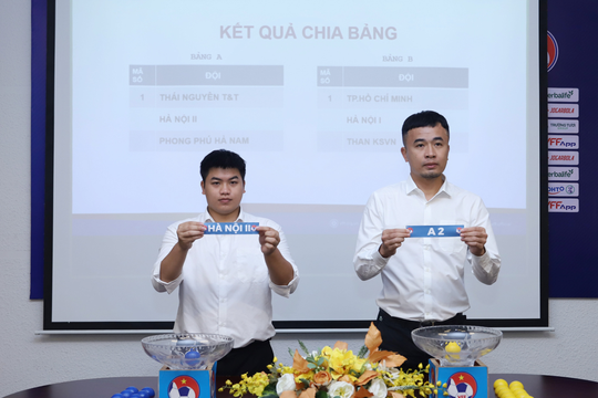 Lễ bốc thăm Giải bóng đá nữ Cúp Quốc gia 2026