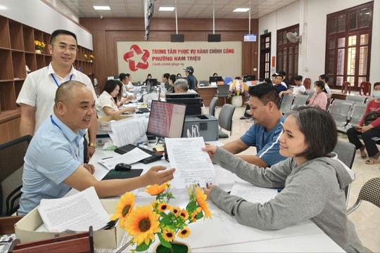 Phường Nam Triệu tạo dấu ấn từ cách phục vụ mới