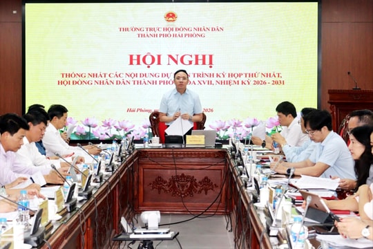 Hôm nay 20/4, HĐND thành phố Hải Phòng tổ chức Kỳ họp thứ nhất