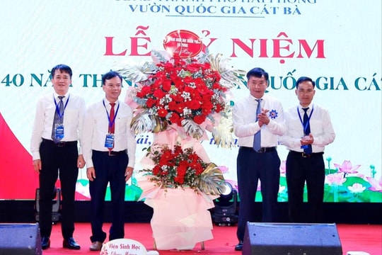 Cát Bà hướng tới vườn quốc gia kiểu mẫu