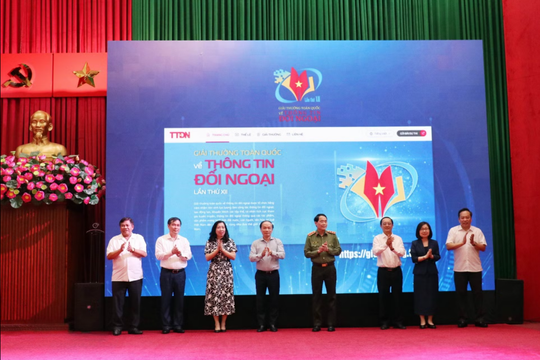 Phát động Giải thưởng toàn quốc về thông tin đối ngoại lần thứ 12