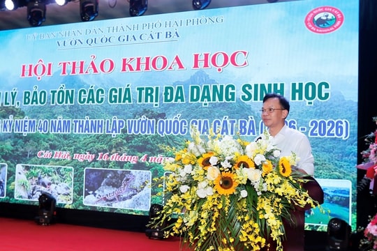 Managing and conserving biodiversity values of Cat Ba National Park