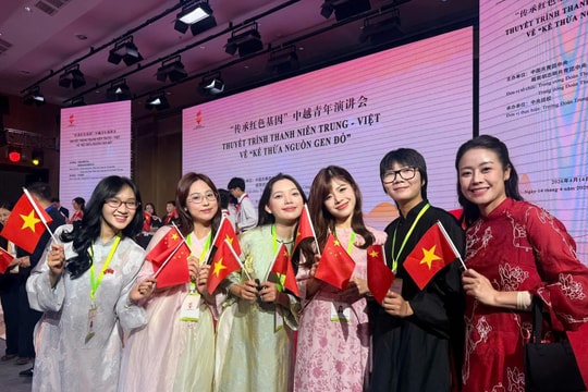 Người trẻ Hải Phòng lan tỏa tình hữu nghị Việt - Trung từ 'Hành trình đỏ nghiên cứu, học tập'