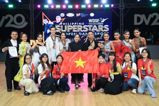 Khiêu vũ thể thao Việt Nam thắng lớn tại ở giải Đông Nam Á 2026