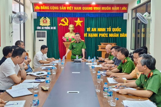 Kiểm tra bảo đảm trật tự công cộng, đô thị, đường hè tại 27 xã, phường