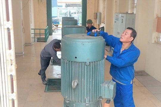 Nhiều phương án phòng chống úng khu vực An Dương
