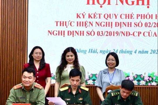3 lực lượng phối hợp bảo đảm quốc phòng, an ninh phường Đông Hải