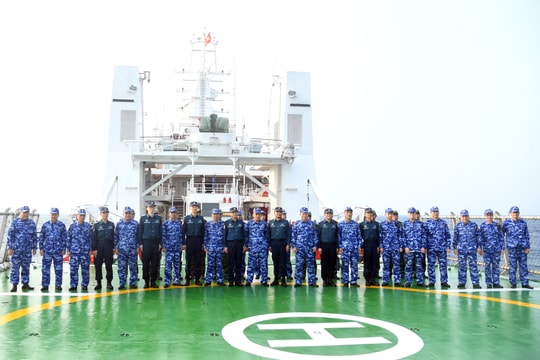 Việt Nam - Trung Quốc kết thúc tuần tra liên hợp trên biển