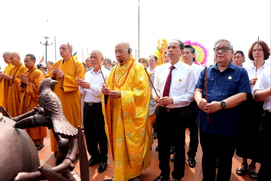 Trang nghiêm Đại lễ Giỗ Tổ Hùng Vương tại chùa Tháp Tường Long, Đồ Sơn