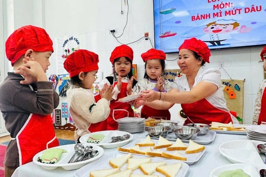 Đổi mới chăm sóc, nuôi dưỡng trẻ mầm non