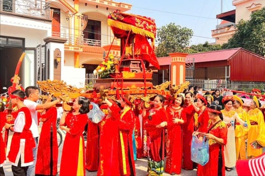 Người Hải Phòng gìn giữ tín ngưỡng thờ cúng Hùng Vương