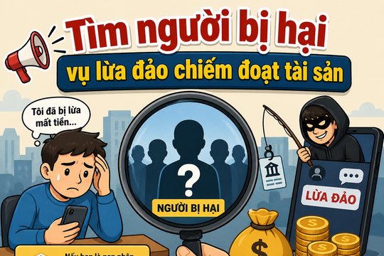 Tìm bị hại vụ lừa đảo chiếm đoạt tài sản tại phường Hưng Đạo