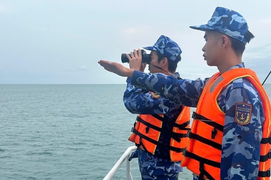 Cảnh sát biển luôn sẵn sàng bảo đảm an toàn tuyệt đối vùng biển