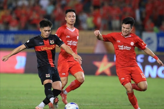 Thể Công Viettel và Ninh Bình chia điểm tại vòng 21 V-League 2025/26
