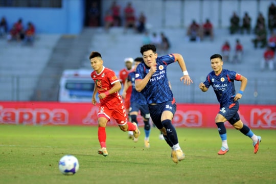 Câu lạc bộ Hải Phòng không thể cản được Công an Hà Nội tiến đến chức vô địch