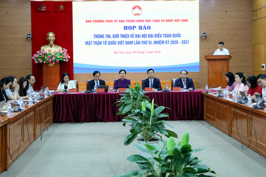 Đại hội Đại biểu Toàn quốc Mặt trận Tổ quốc Việt Nam diễn ra từ ngày 11 đến 13/5