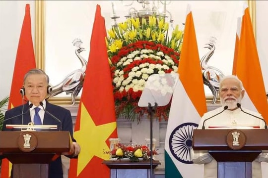 Đưa quan hệ Đối tác Chiến lược toàn diện tăng cường Việt Nam - Ấn Độ sang giai đoạn mới