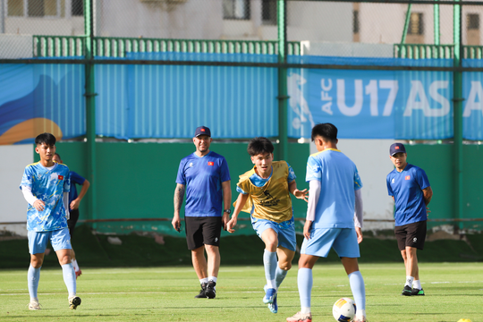 U17 Việt Nam tự tin trước trận đấu mở màn vòng chung kết U17 châu Á 2026