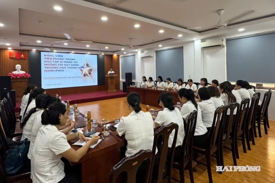 Đảng viên Hải Phòng tiên phong học tập, ứng dụng kỹ năng số