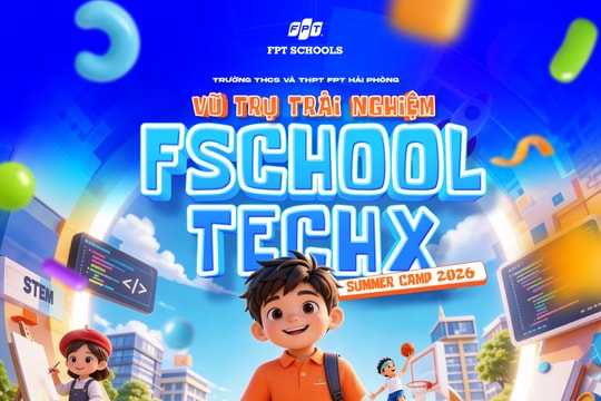 Học sinh khám phá 'Vũ trụ trải nghiệm' tại trại hè Fschool TechX Summer Camp 2026
