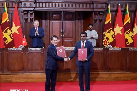 Hai nước Việt Nam và Sri Lanka tăng cường trao đổi hợp tác