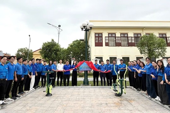 Thêm điểm sinh hoạt thể thao cộng đồng cho người dân Dương Kinh
