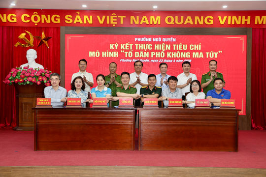 Xây dựng thế trận toàn dân phòng chống ma túy