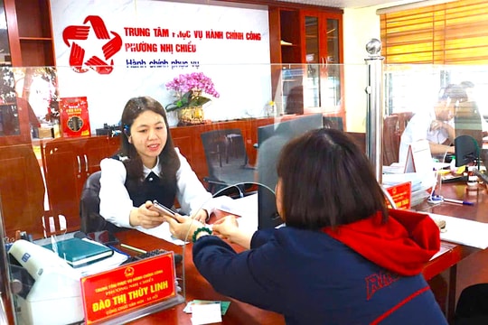 Phường Nhị Chiểu giải quyết 100% hồ sơ hành chính trước hạn