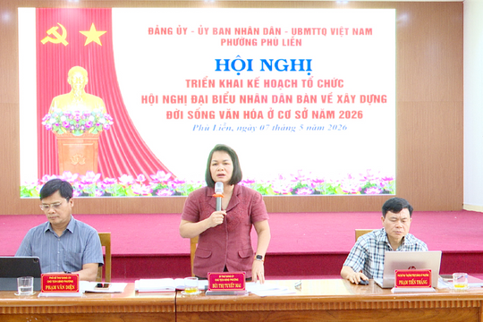 Phường Phù Liễn sẽ tổ chức diễn đàn ‘Lắng nghe dân nói’