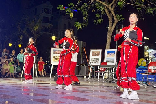 From Hai Phong’s festival street art to international cultural exchange