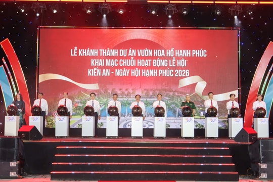 Khai mạc chuỗi sự kiện 'Kiến An - Ngày hội hạnh phúc 2026'