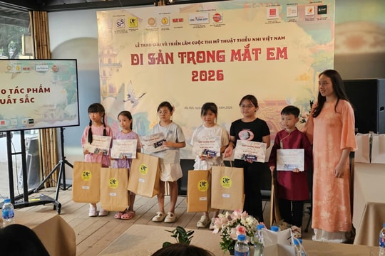 Học sinh Hải Phòng đoạt giải cao nhất cuộc thi 'Di sản trong mắt em 2026'