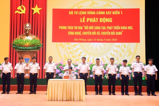 Vùng Cảnh sát biển 1 thi đua đổi mới sáng tạo