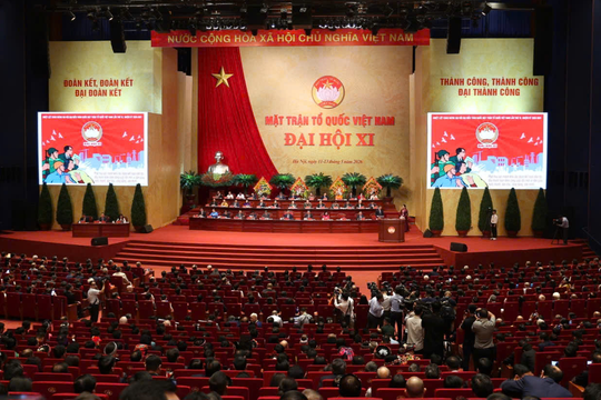 Thông cáo báo chí ngày làm việc thứ hai Đại hội Đại biểu Toàn quốc MTTQ Việt Nam lần thứ XI