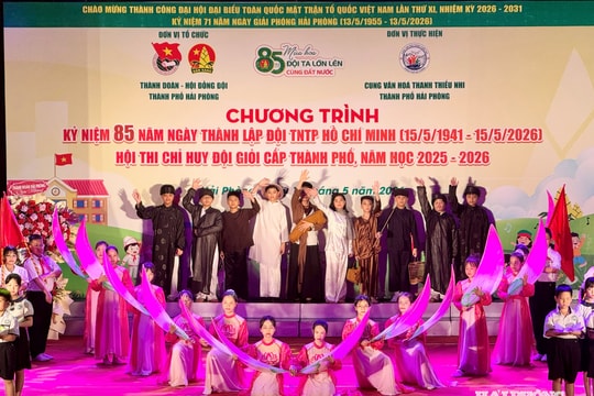Hải Phòng có 852 liên đội với 468.707 đội viên Đội Thiếu niên Tiền phong Hồ Chí Minh