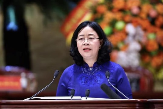 Bà Bùi Thị Minh Hoài tái cử Chủ tịch Ủy ban Trung ương MTTQ Việt Nam khóa XI