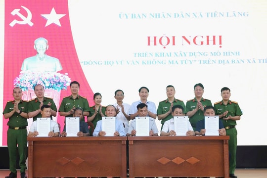 Xây 'lá chắn' không ma túy từ cơ sở