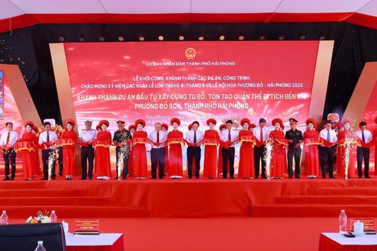 Toàn cảnh Lễ khởi công, khánh thành 14 công trình, dự án