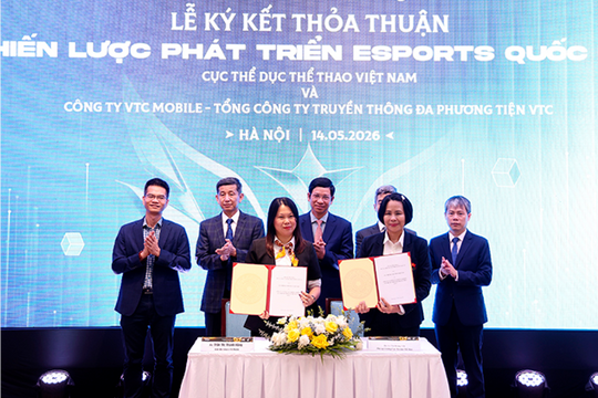 Phát triển thể thao điện tử thành động lực mới của kinh tế sáng tạo
