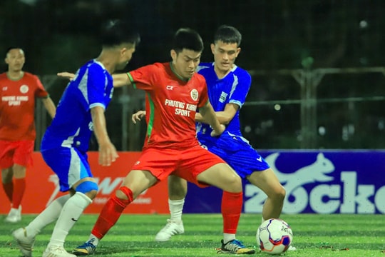 Thợ FC vô địch Giải bóng đá 6 người khu vực miền Bắc