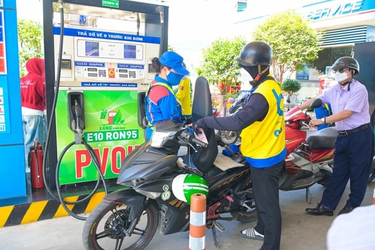 Xăng sinh học E10 chính thức được phân phối trên toàn quốc từ ngày 1/6