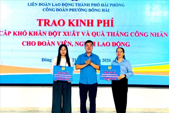 Thêm 4 công đoàn cơ sở tại phường Đông Hải