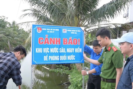 Đuối nước luôn là nỗi lo