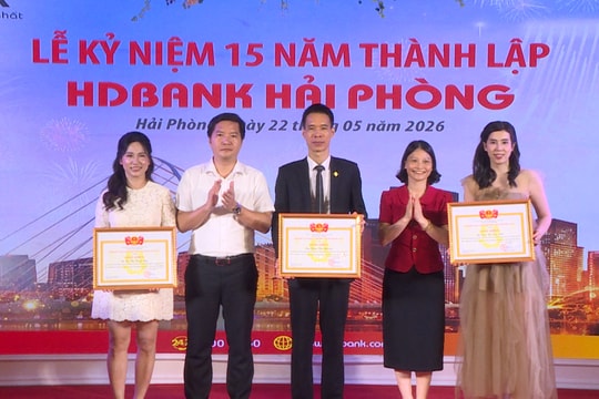 HDBank Hải Phòng tăng trưởng lợi nhuận bình quân đạt 137%