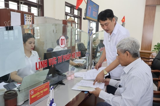 Lai Khê quyết tâm thăng hạng cải cách hành chính