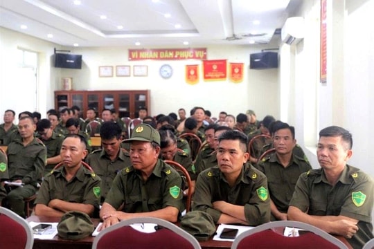 Trang bị kỹ năng chữa cháy cho lực lượng dân phòng ở An Hải