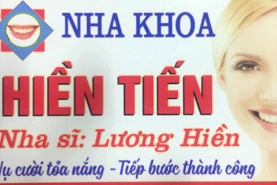 Phạt 45 triệu đồng cơ sở nha khoa chưa có giấy phép vẫn khám chữa bệnh