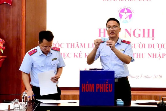Bốc thăm ngẫu nhiên 76 trường hợp để xác minh kê khai tài sản, thu nhập